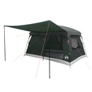 Familietelt med tag Army Grøn 320 x 210 x 180 cm Polyester