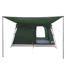 Familietelt med tag Army Grøn 380 x 260 x 190 cm Polyester