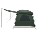 Familietelt med tag Army Grøn 380 x 260 x 190 cm Polyester