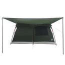 Familietelt Army Grøn 500 x 400 x 230 cm Polyester og Stål