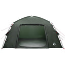 Hyttetelt med tag Army Grøn 300 x 210 x 156 cm Polyester
