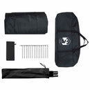 Hyttetelt med tag Hvid Blackout 300 x 210 x 156 cm Polyester
