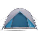 Camping telt med regnslag vandafvisende Blå 245 x 245 x 149 cm