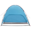 Camping telt med regnslag vandafvisende Blå 245 x 245 x 149 cm
