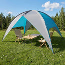 Camping telt med regnslag vandafvisende Blå 310 x 245 x 160 cm