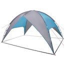 Camping telt med regnslag vandafvisende Blå 310 x 245 x 160 cm