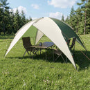Camping telt med regnslag vandafvisende Grøn 360 x 245 x 185 cm