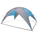 Camping telt med regnslag vandafvisende Blå 360 x 245 x 185 cm