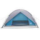 Camping telt med regnslag vandafvisende Blå 360 x 245 x 185 cm
