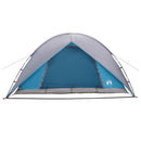 Camping telt med regnslag vandafvisende Blå 360 x 245 x 185 cm