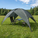 Camping telt med regnslag vandafvisende Kuppel Army Grøn
