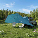 Bil Telt med tag Blå 308 x 215 x 220 cm Polyester og Stål