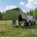 Bil Telt med tag Army Grøn 350 x 250 cm Polyester og Stål