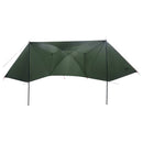 Bil Telt med tag Army Grøn 350 x 250 cm Polyester og Stål