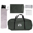 Fartøjs Markise Army grøn 518 x 580 x 215 cm Polyester og Stål