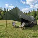 Fartøjs Markise Army grøn 518 x 580 x 215 cm Polyester og Stål