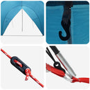Tailgate awning vandafvisende Blå 405 x 280 x 220 cm