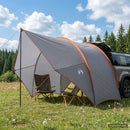 Tailgate awning vandafvisende Grå og orange 405 x 280 x 220 cm