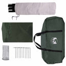 Tailgate awning vandafvisende Army Grøn 405 x 280 x 220 cm
