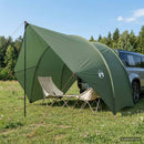 Tailgate awning vandafvisende Army Grøn 405 x 280 x 220 cm