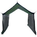 Camping tarp med mesh vægge Army Grøn 340 x 260 x 220 cm