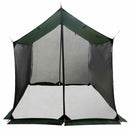 Camping tarp med mesh vægge Army Grøn 270 x 210 x 210 cm