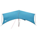 Camping tarp vandafvisende Blå 695 x 580 x 200 cm