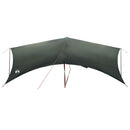 Camping tarp vandafvisende Army Grøn 695 x 580 x 200 cm