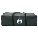 Familietelt Army grøn 450 x 400 x 265 cm Polyester og Stål