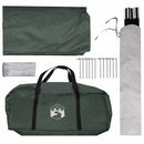 Party Tent Army grøn 500 x 500 x 350 cm Polyester og Stål