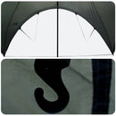 Party Tent Army grøn 400 x 400 x 320 cm Polyester og Stål