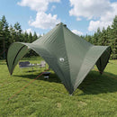 Party Tent Army grøn 400 x 400 x 320 cm Polyester og Stål