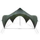 Party Tent Army grøn 400 x 400 x 320 cm Polyester og Stål