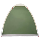 Camping telt med tag med luftventil Grøn 190 x 140 x 105 cm