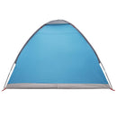 Camping telt med tag med luftventil Blå 190 x 140 x 105 cm