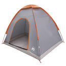 Camping telt med tag Grå og orange 190 x 140 x 105 cm
