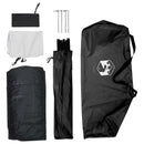 Camping telt med tag 185T Polyester med PU belægning