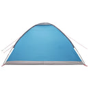 Camping telt med tag med luftventil Blå 275 x 215 x 125 cm