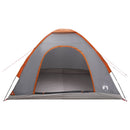 Camping telt med tag Grå og orange 275 x 215 x 125 cm