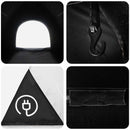 Camping telt med tag Hvid Blackout 275 x 215 x 125 cm