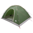 Camping telt med tag med luftventil Grøn 335 x 275 x 180 cm