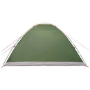 Camping telt med tag med luftventil Grøn 335 x 275 x 180 cm