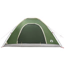 Camping telt med tag med luftventil Grøn 335 x 275 x 180 cm