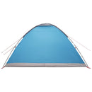 Camping telt med tag med luftventil Blå 335 x 275 x 180 cm