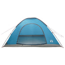 Camping telt med tag med luftventil Blå 335 x 275 x 180 cm