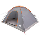 Camping telt med tag Grå og orange 335 x 275 x 180 cm