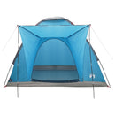 Camping telt med tag Blå 2-personers Polyester og Stål