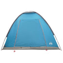 Camping telt med tag Blå 2-personers Polyester og Stål