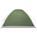 Camping telt med tag Grøn 4-personers Polyester og Stål