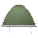 Camping telt med tag Grøn 4-personers Polyester og Stål